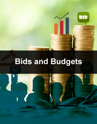 Bids and budgets 